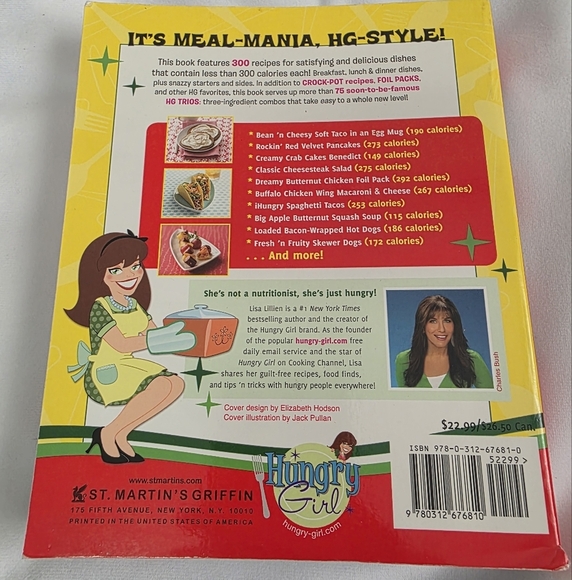 Hungry Girl Cookbook- 300 Under 300 By Lisa Lillien - Picture 2 of 6